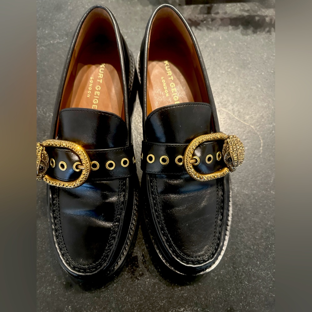 Kurt Geiger Loafers with Eagle Buckle